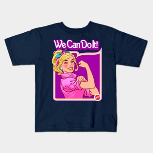 Barbie Can Do It! Kids T-Shirt